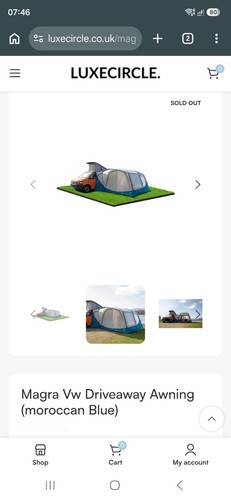 Vango magra moroccan blue - vango,